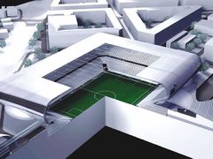 Vizualizace stadionu na Letné