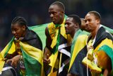Štafeta ve složení Yohan Blake, Usain Bolt, Nesta Carter a Michael Frater zakončila grandiózně atletické disciplíny na letošních hrách.