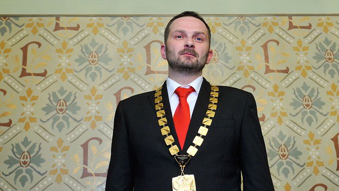 Nový primátor Liberce Tibor Batthyány.