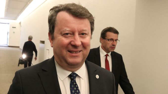 Končící ministr kultury Antonín Staněk.
