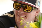VIDEO Räikkönen zabloudil na trati Velké ceny v Brazílii