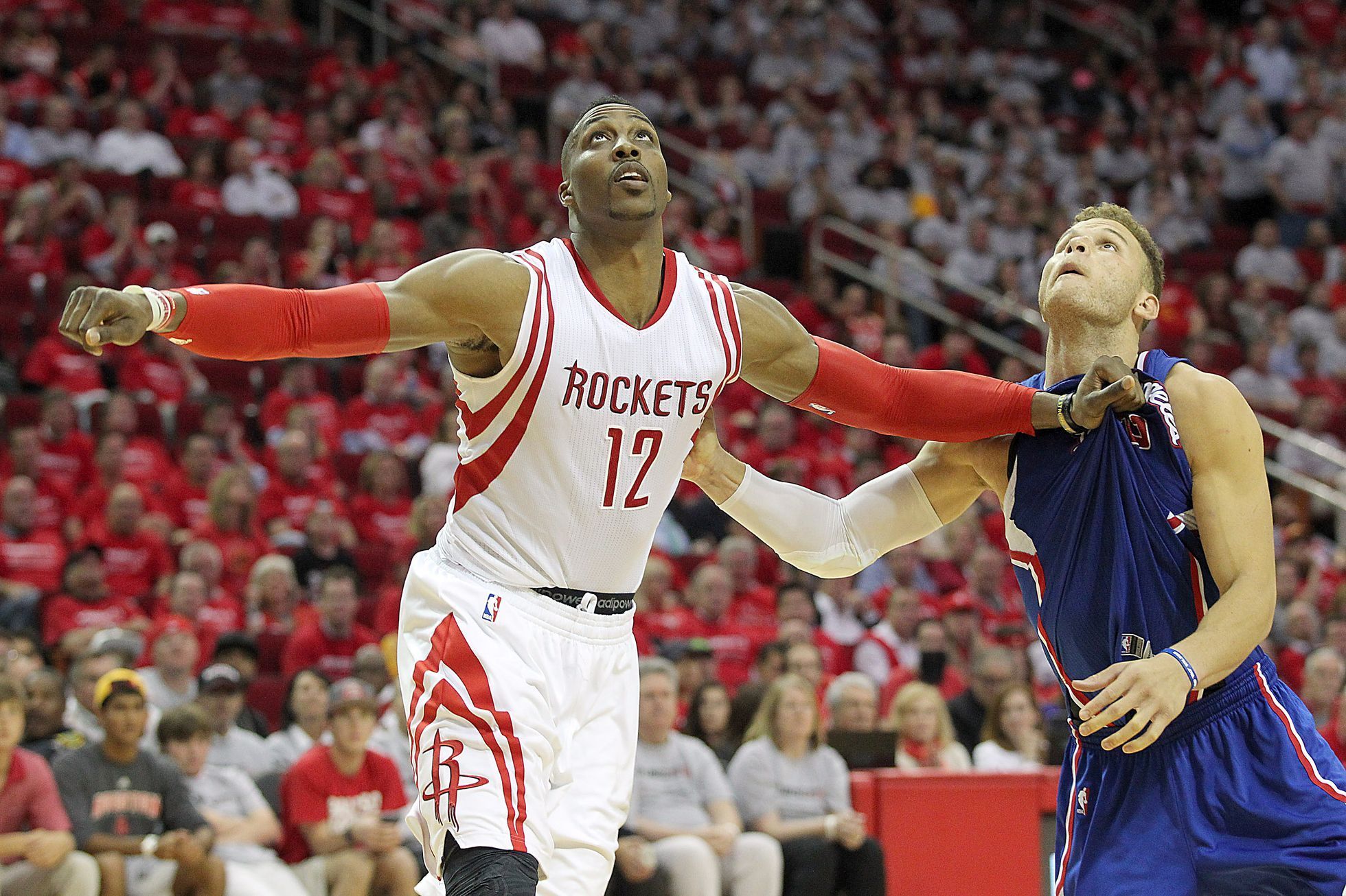 NBA: Playoffs-Los Angeles Clippers at Houston Rockets (Howard, Griffin)
