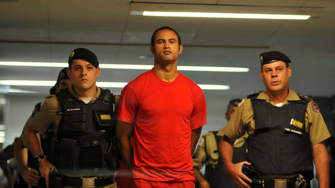 Bruno Souza byl eskortován zpátky do vězení