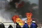 Fáma o explozi vyhnala cenu ropy do rekordních výšin