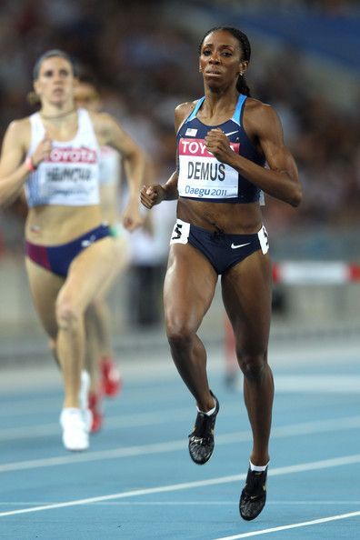 Lashinda Demusová, mistryně světa v běhu na 400 metrů