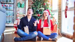 Vánoce, stromeček, dárky, stres, ilustrační foto