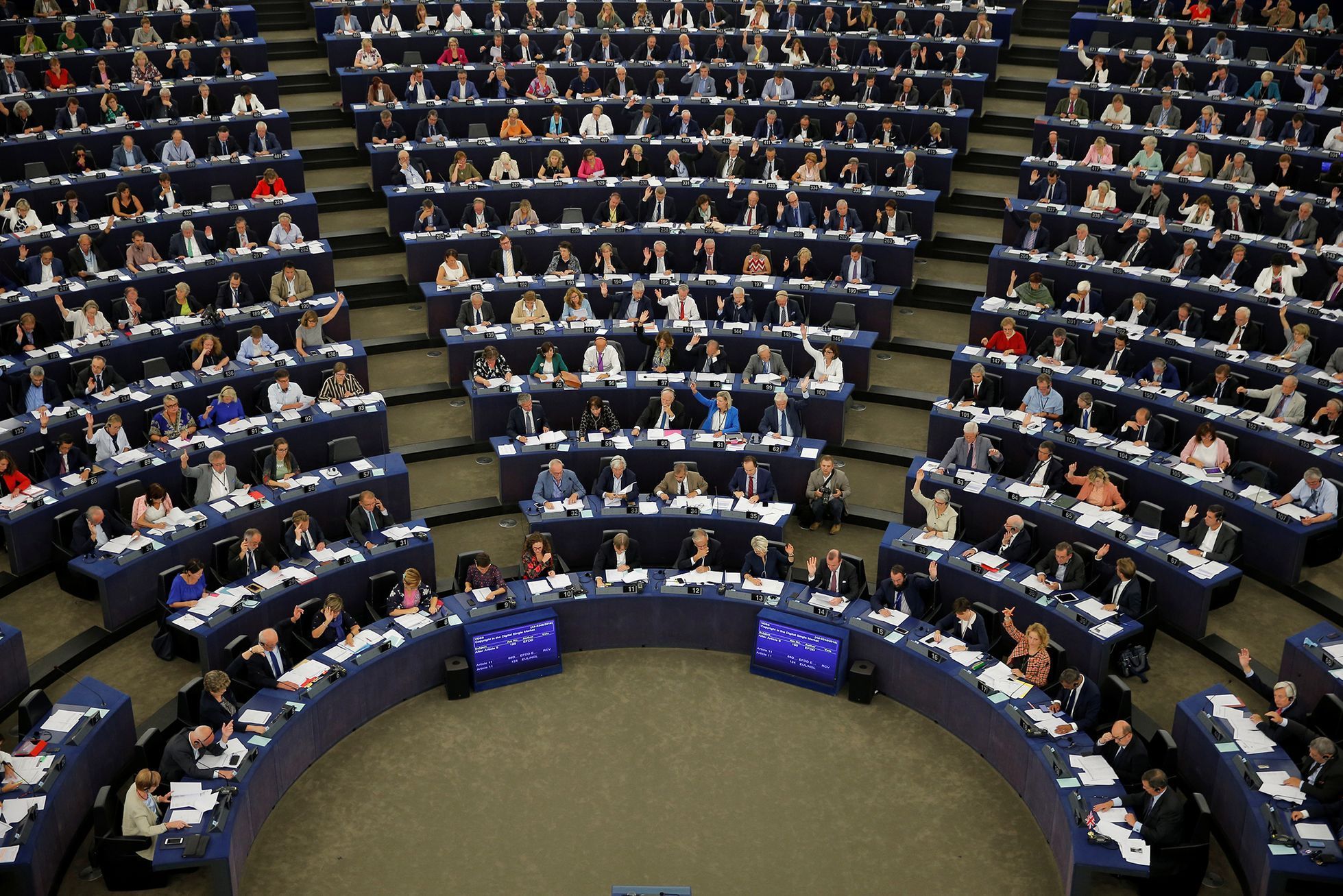 Evropský parlament / Hlasování / Září 2018 / Reuters