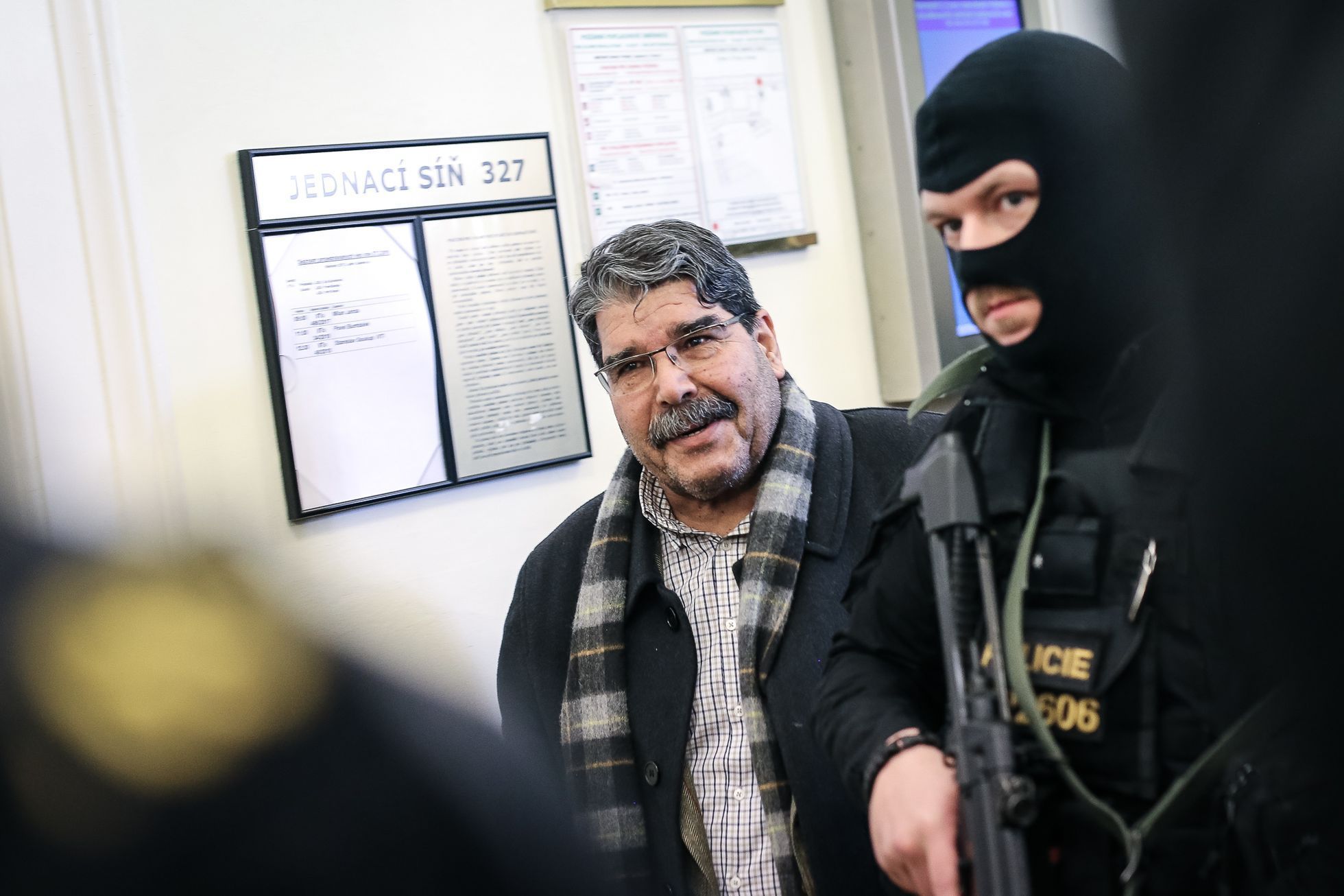 Soud v Praze propustil kurdského předáka Sáliha Muslima na svobodu - Sálih Muslim