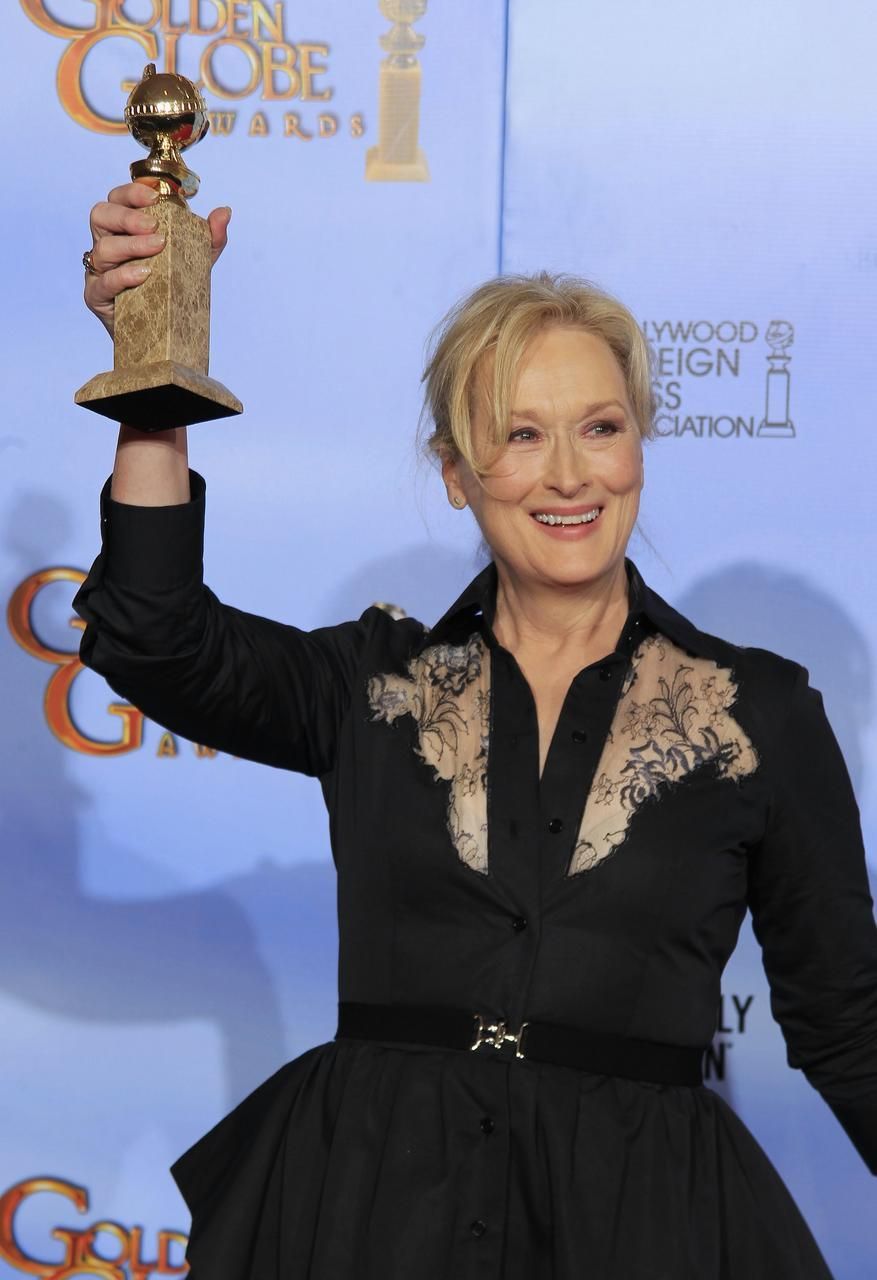 Zlaté Glóby - Meryl Streepová