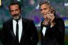Americký herec George Clooney získal Césara za celoživotní dílo