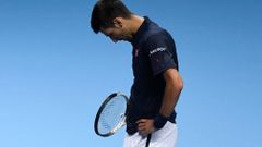 Novak Djokovič na Turnaji mistrů 2016
