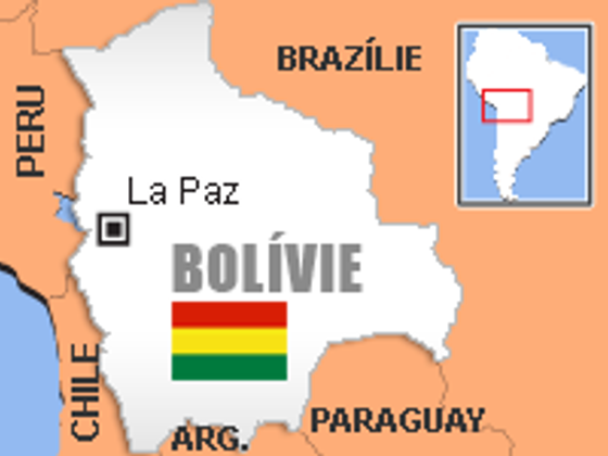 Infobox Mapa Bolívie
