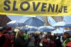 Slovinska se ujal nový prezident, lid ho vítal pískáním