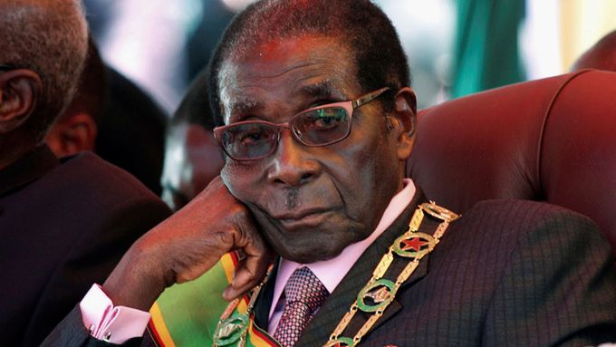 Bývalý prezident Zimbabwe Robert Mugabe.