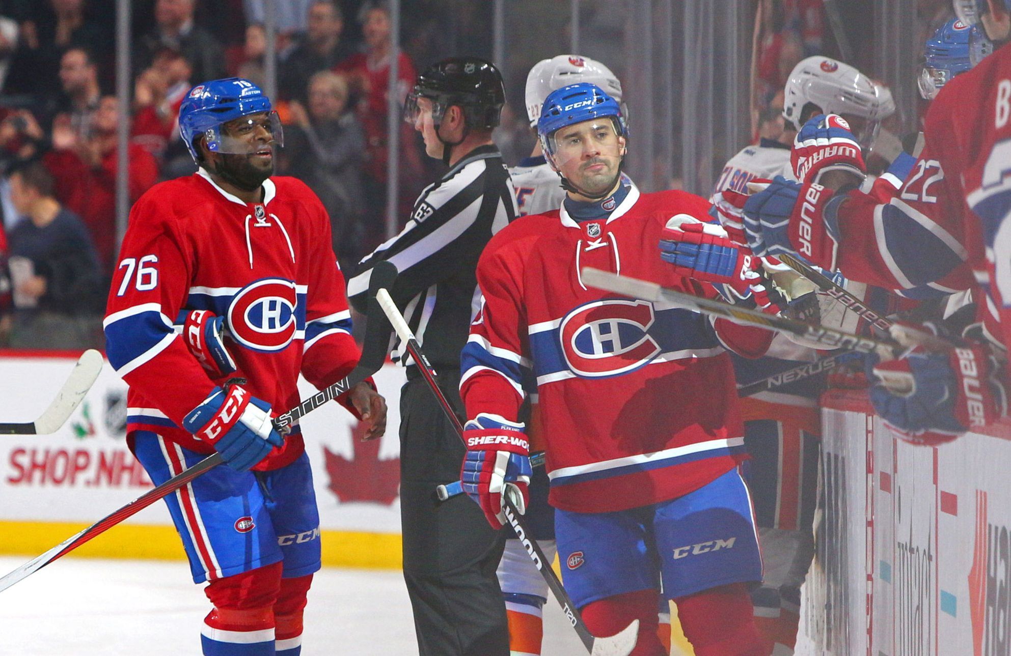 NHL: New York Islanders at Montreal Canadiens (Tomáš Plekanec)
