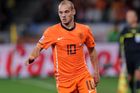 Sneijder skončil v nizozemské reprezentaci. Chápu, že nový start bude s mladšími, vzkázal