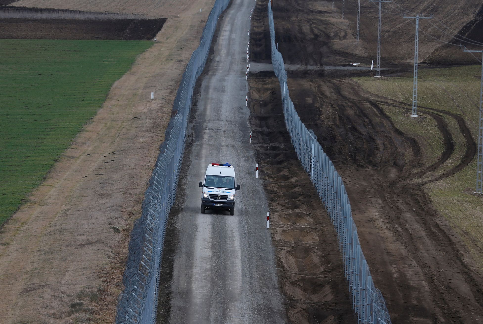 Plot na maďarsko-srbské hranici
