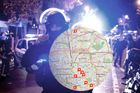Interaktivní mapa: Podívejte se, kde přesně útočili teroristé v Paříži a kolik lidí zabili