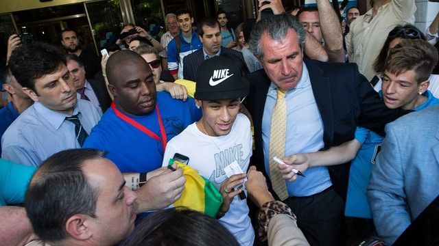 Nový fotbalista FC Barcelona - Brazilec Neymar