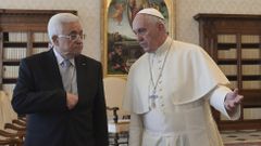 papež František a prezident Mahmúd Abbás