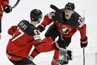 Kanadská radost v semifinále Lotyšsko  - Kanada na MS 2023