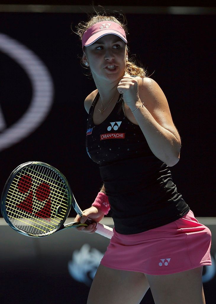 Třetí den Australian Open (Belinda Bencicová)