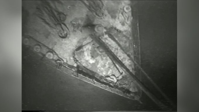 Vzácné záběry z ponoru k potopenému Titaniku v roce 1986