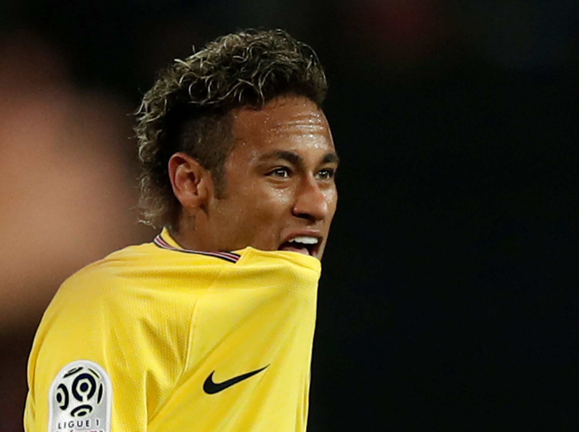 Neymar v dresu PSG