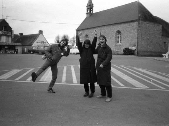 Jan Potměšil v roce 1989 těsně před revolucí na školním výletě do Francie.