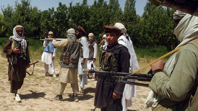 Bojovníci Tálibánu. Ilustrační foto.