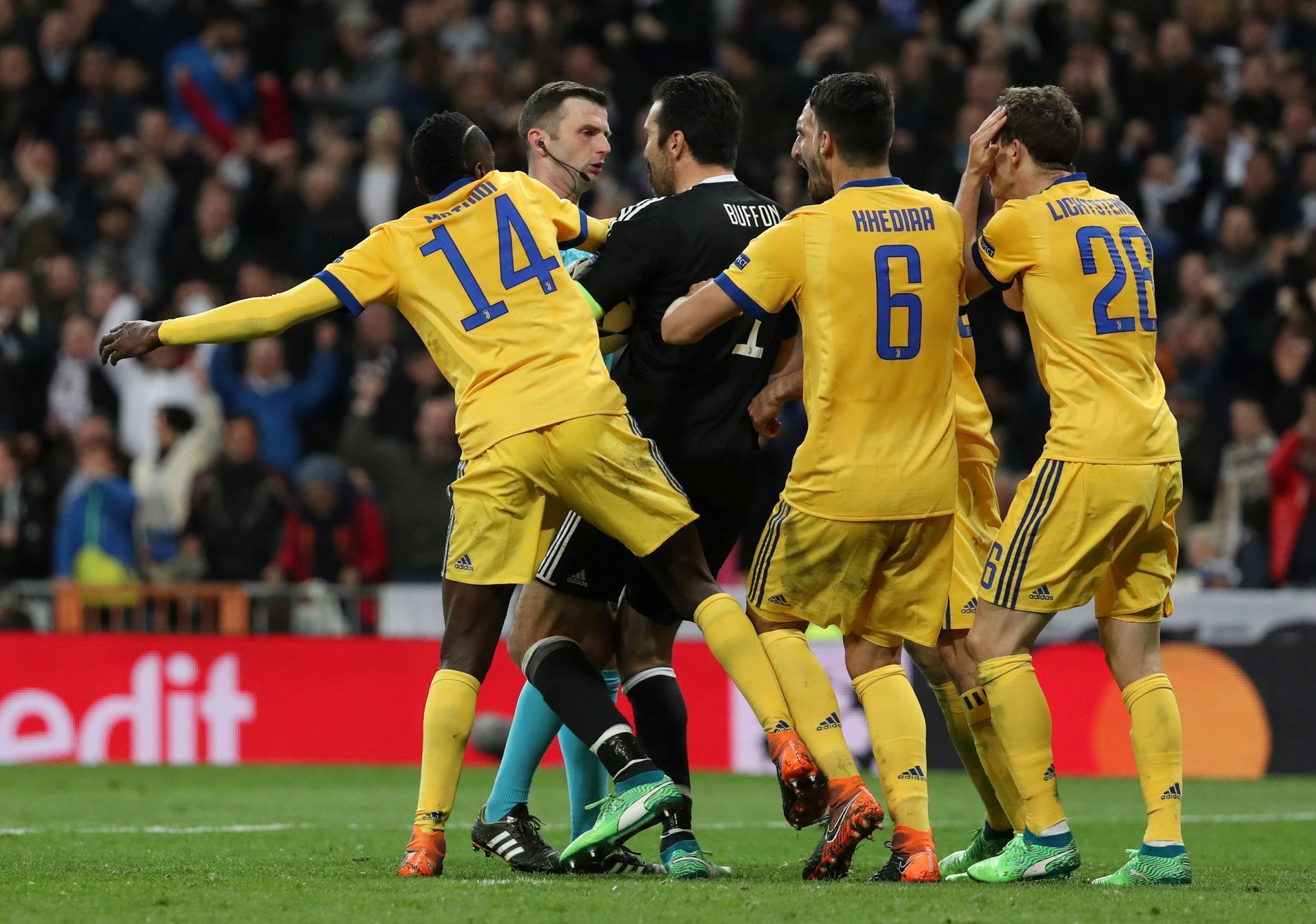 fotbal, Liga mistrů 2017/2018, Real Madrid - Juventus Turín