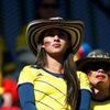 Kolumbijská fanynka na Copa Américe 2015