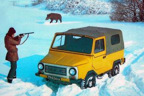 Ukrajinský průkopník pohonu předních kol. LuAZ 969 je SUV z doby, kdy je nikdo neznal