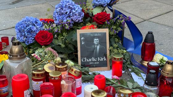 Iryna Zarutska, Charlie Kirk, Praha, pietní místo, USA, vražda