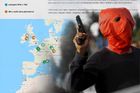 Přehledně: Teroristé útočí v Evropě bombami i mačetami. Projděte si, kde všude udeřili