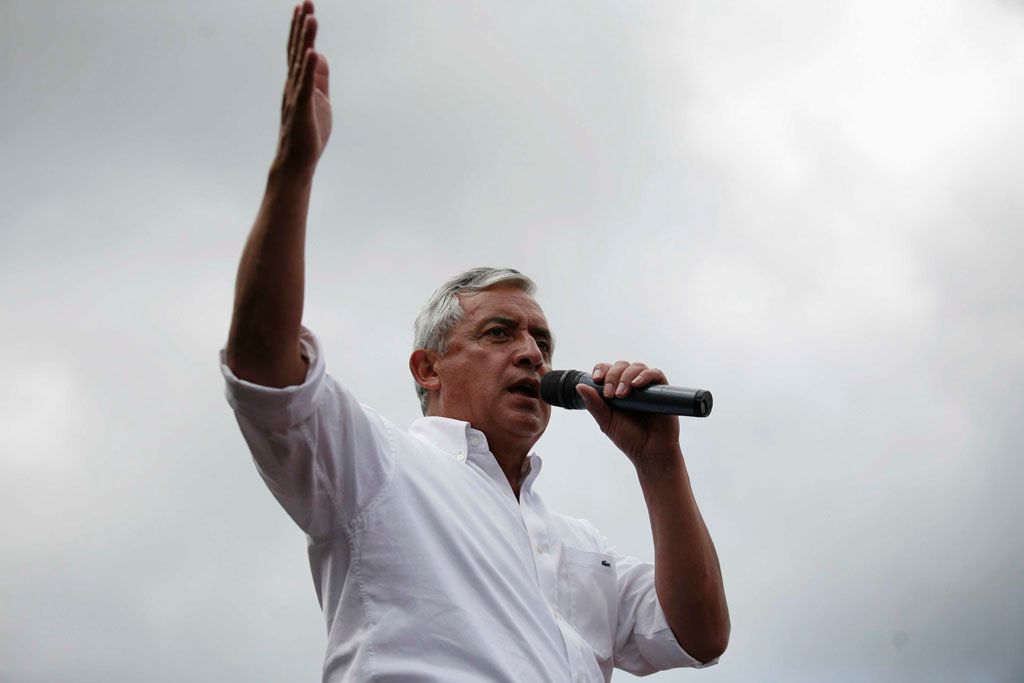 Bývalý generál Otto Pérez Molina se stal prezidentem Guatemaly