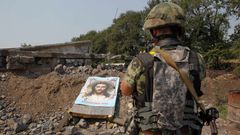 Vuhlehirsk – ukrajina - rusko – separatisté – boj – válka
