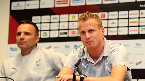 TK Viktoria Plzeň před play off Evropské ligy (Krejčí a Limberský)