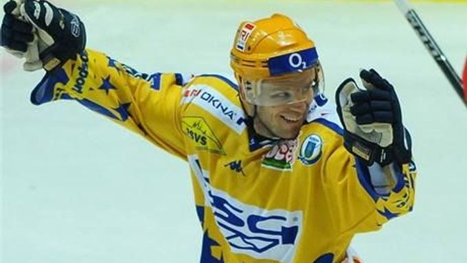 Hokejový obránce Lukáš Galvas