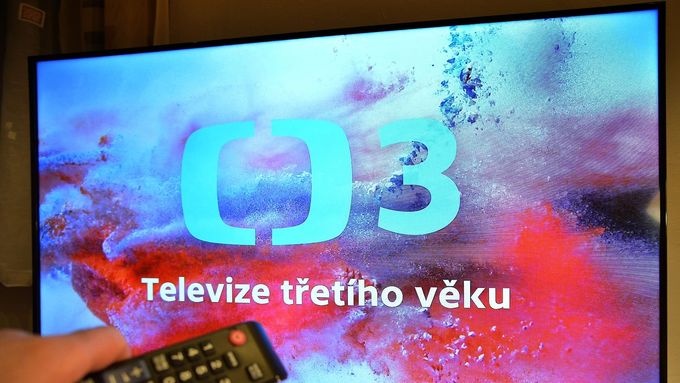 Stanice České televize ČT3 určená pro seniory.