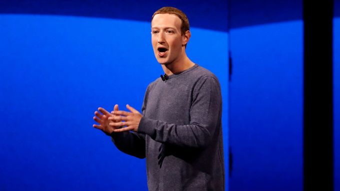 Majitel Facebooku Mark Zuckerberg.