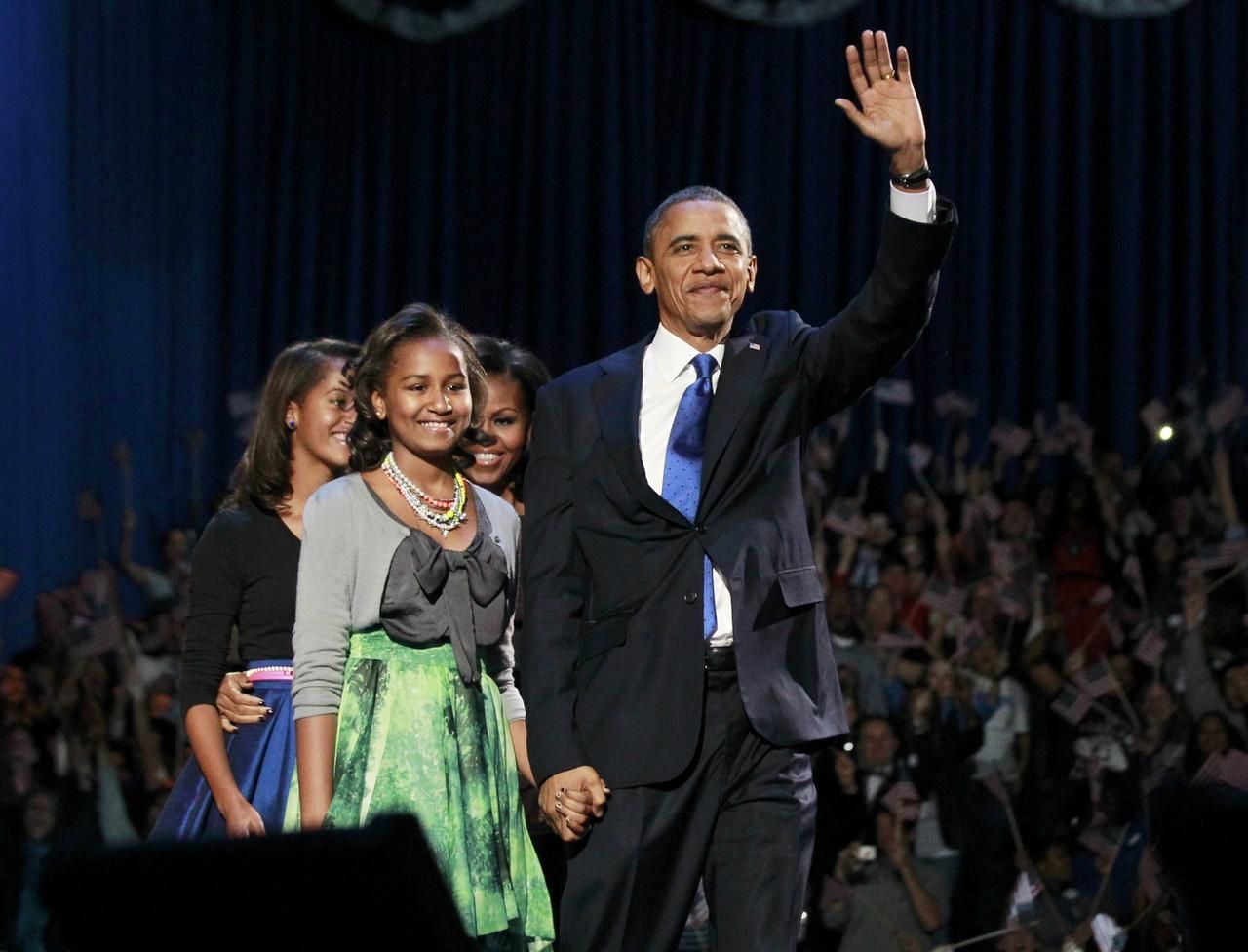 Vítězný projev Baracka Obama