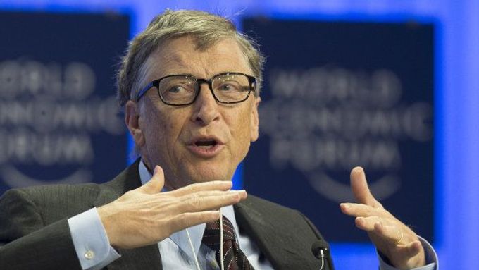 Nejbohatší člověk na světě Bill Gates.