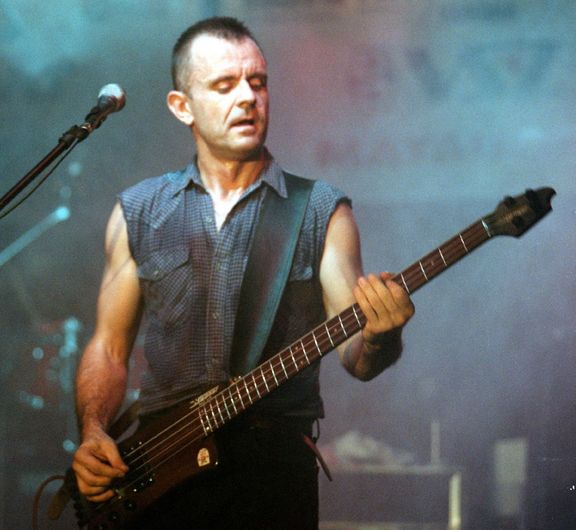Jožo Ráž při koncertě v roce 1996.