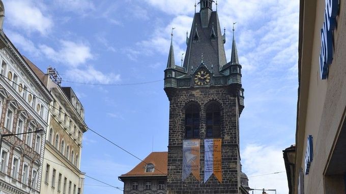 Jindřišská věž v Praze.