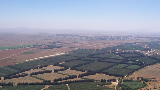 Golanské výšiny.