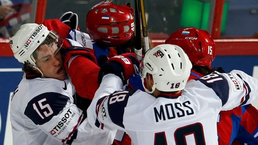 Hokej, MS 2013, Rusko - USA