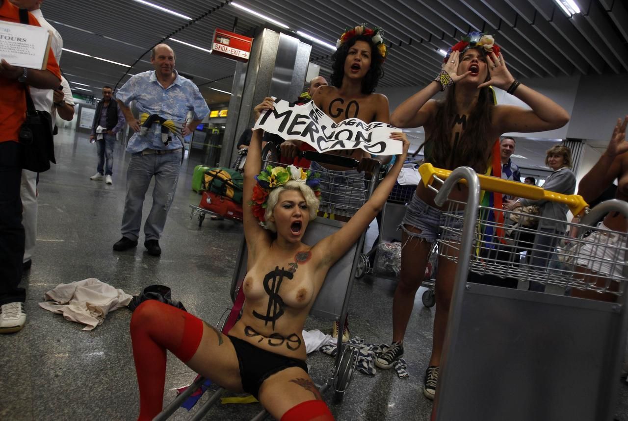 Protest proti nevázenému sexu na karnevalu v Rio de Janeiro