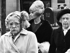 Ladies in downtown San Francisco, California, 1963.
