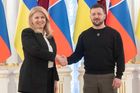 Čaputová přijela do Kyjeva naposledy jako slovenská prezidentka. Rozloučit se